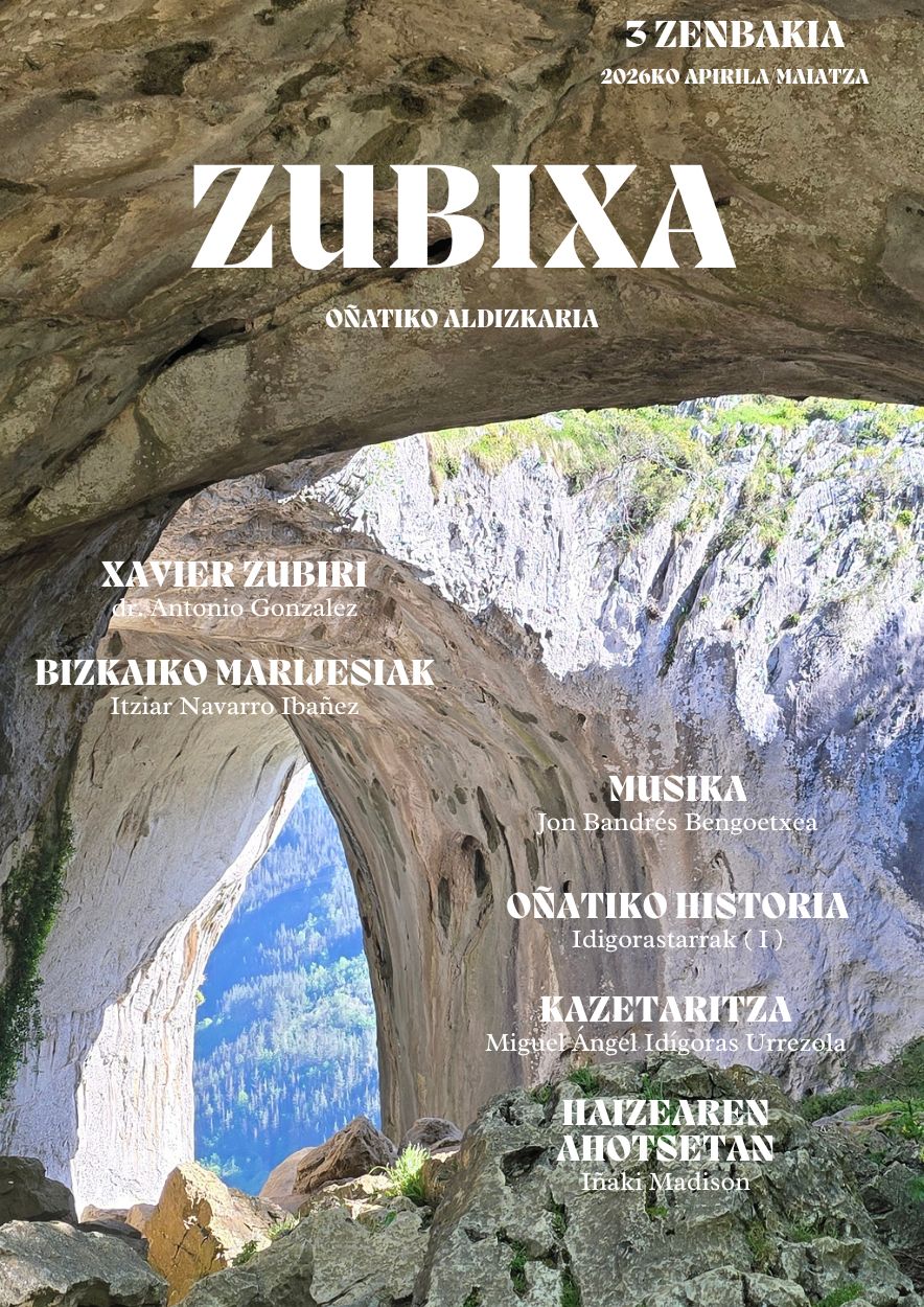 Portada - Revista Zubixa Número 3 Portada - Revista Zubixa Número 3