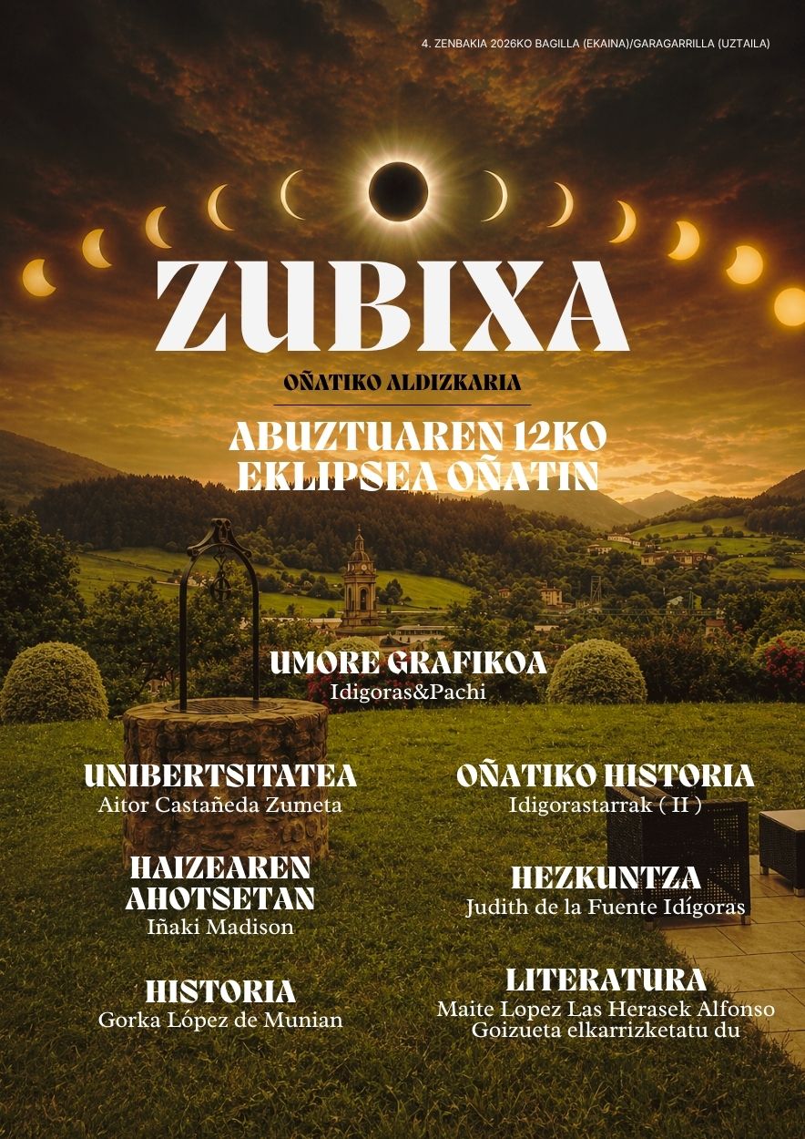 Portada - Zubixa 4 Portada - Revista Zubixa 4